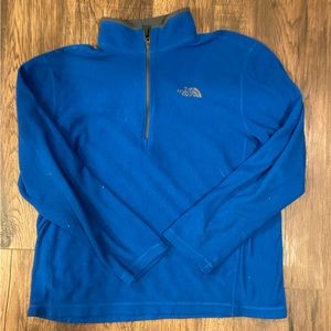 The north face fleece quarter zip